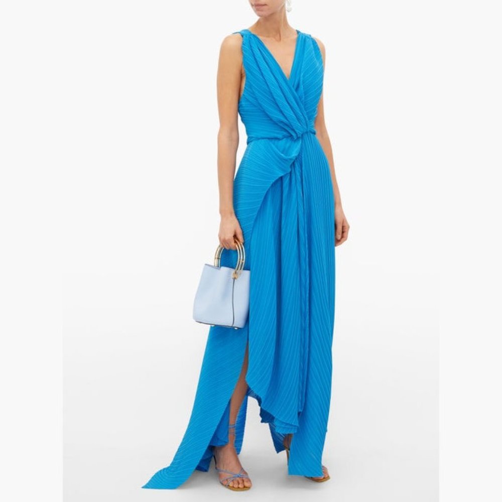 Thornton Bregazzi Pleated Georgette Kimberly Dress